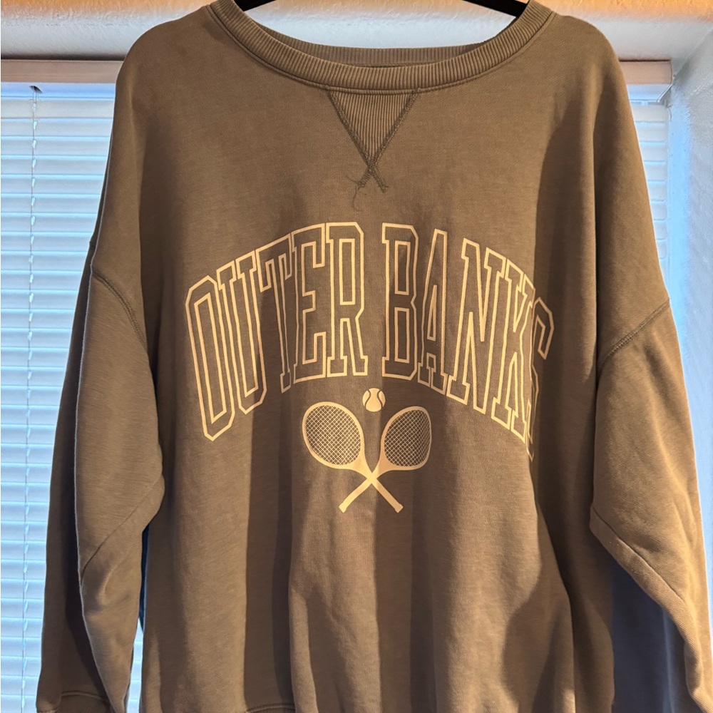 Aeropostale Light Blue Crewneck Pullover “outer banks”